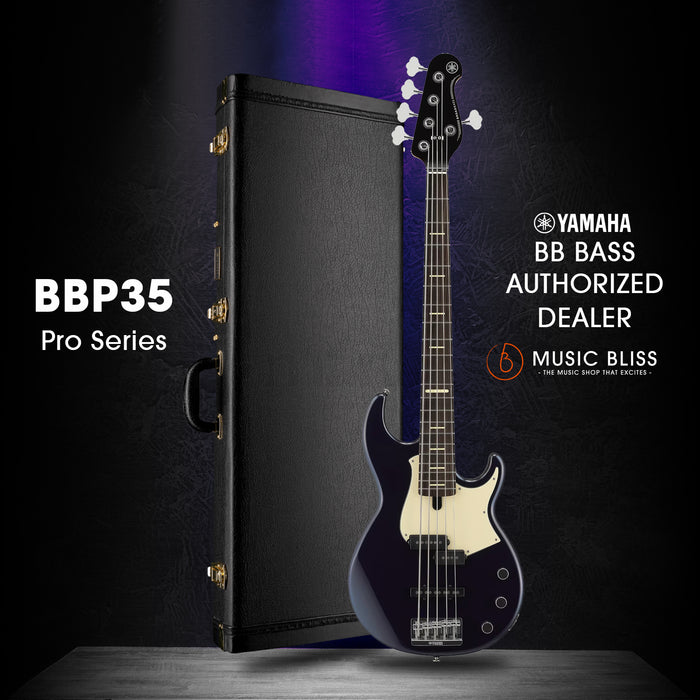 Yamaha BBP35 5-string Electric Bass Guitar - Midnight Blue