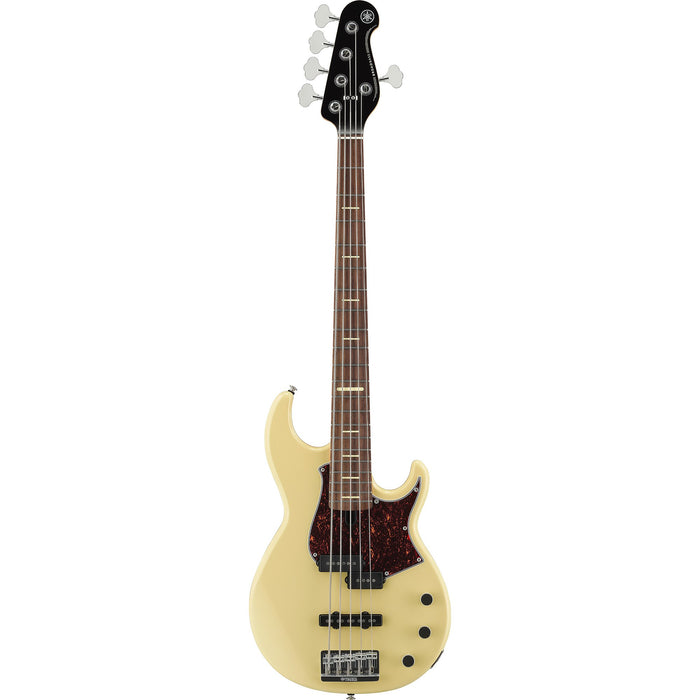 Yamaha BBP35 5-string Electric Bass Guitar - Vintage White