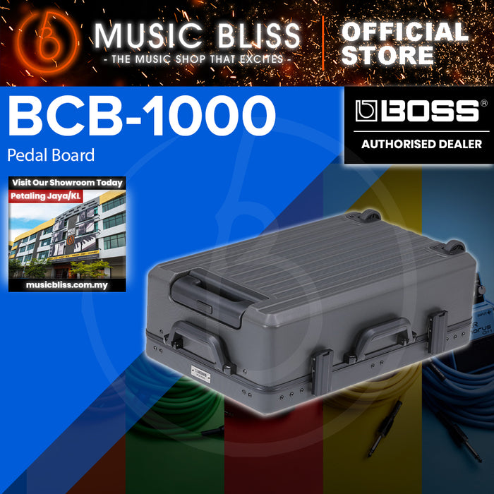 Boss BCB-1000 Deluxe Pedal Board and Case