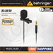 Behringer BC Lav GO Condenser Lavalier Microphone - Music Bliss Malaysia