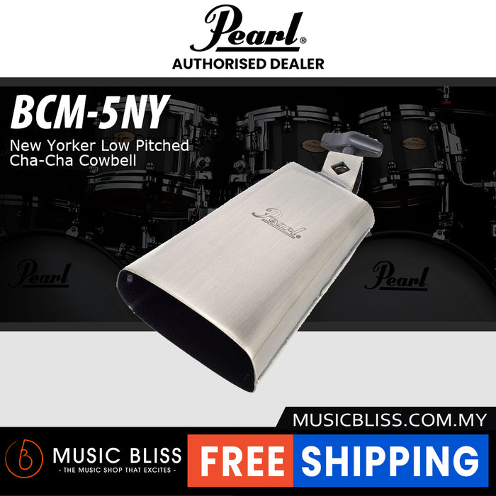 Pearl BCM-5NY New Yorker Low Pitched Cha-Cha Cowbell