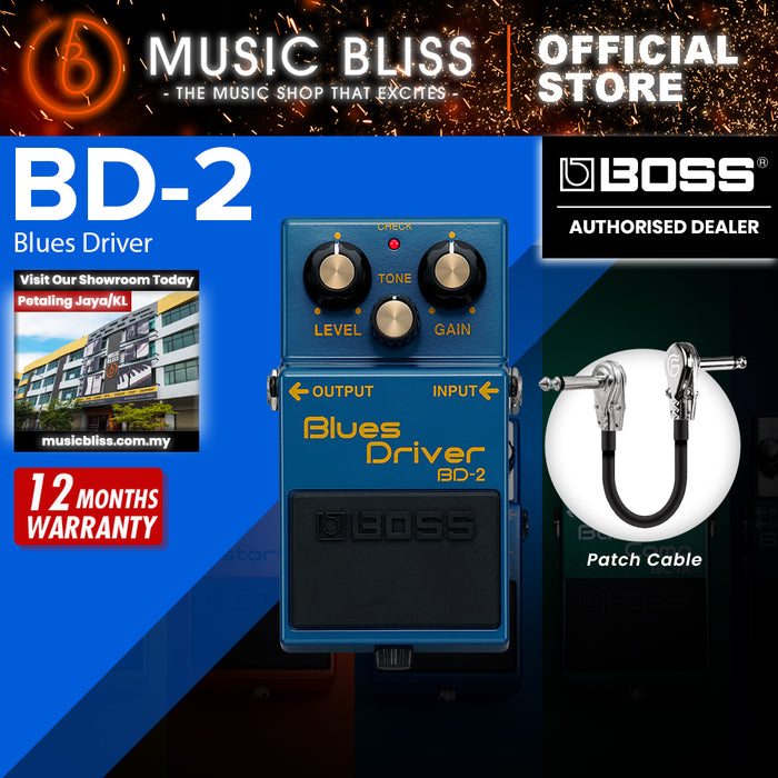Boss BD-2 Blues Driver Guitar Effects Pedal