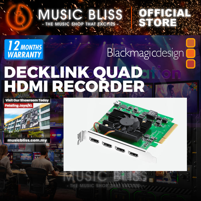 Blackmagic Design DeckLink Quad HDMI Recorder