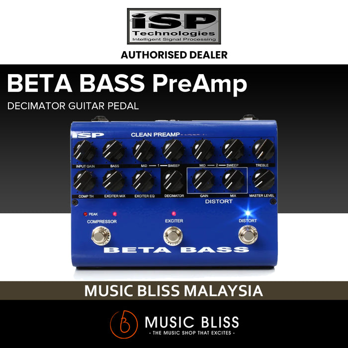 ISP Technologies Beta Bass Preamp Pedal