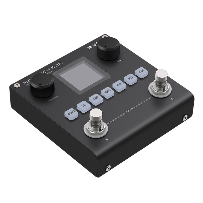 M-Vave Annblack Box Multi Effect for Guitar Bass with Built In Battery