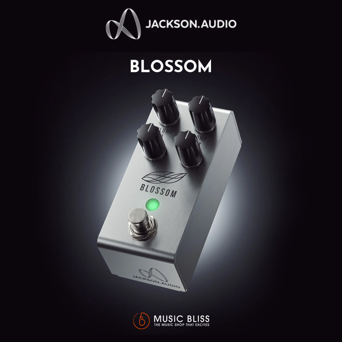 Jackson Audio Blossom Optical Compressor Pedal - Stainless Steel