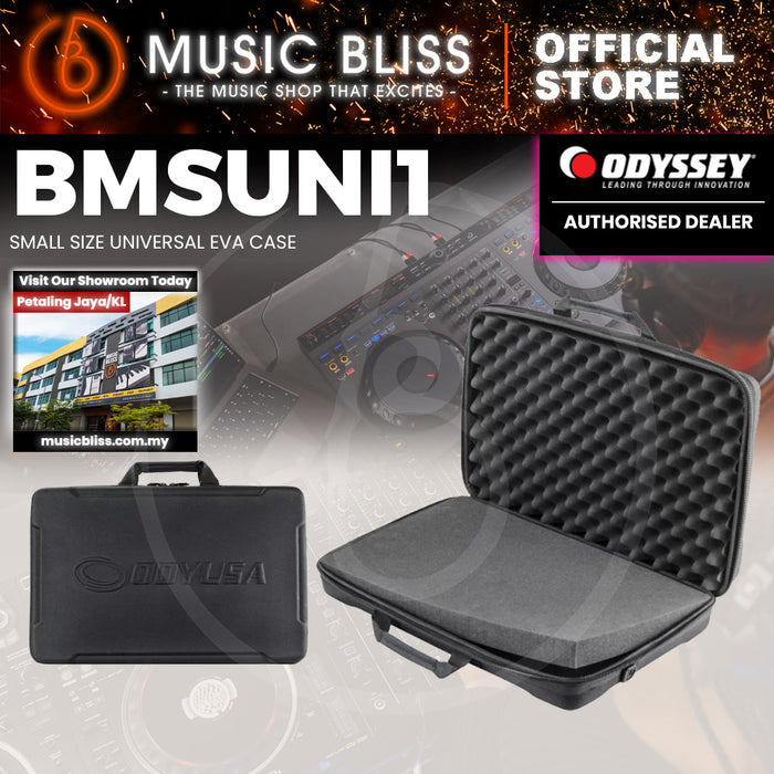 ODYSSEY BMSUNI1 Small Size Universal DJ Controller EVA Molded Carrying Case