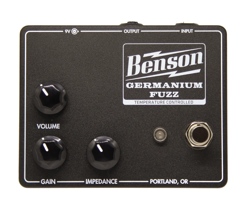 Benson Amps Germanium Fuzz Guitar Effects Pedal