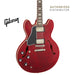 GIBSON 1964 ES-335 REISSUE VOS SEMI-HOLLOWBODY LEFT-HANDED ELECTRIC GUITAR - 60S CHERRY - Music Bliss Malaysia