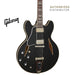 GIBSON 1964 TRINI LOPEZ STANDARD REISSUE VOS SEMI-HOLLOWBODY LEFT-HANDED ELECTRIC GUITAR - EBONY - Music Bliss Malaysia