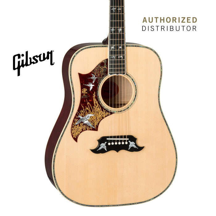 GIBSON DOVES IN FLIGHT LEFT-HANDED ACOUSTIC GUITAR - ANTIQUE CHERRY - Music Bliss Malaysia