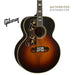 GIBSON PRE-WAR SJ-200 ROSEWOOD LEFT-HANDED ACOUSTIC GUITAR - VINTAGE SUNBURST - Music Bliss Malaysia