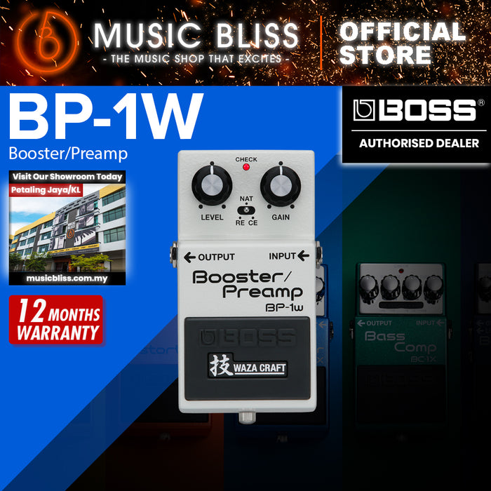 Boss BP-1W Boost, Overdrive and Preamp Effects Pedal
