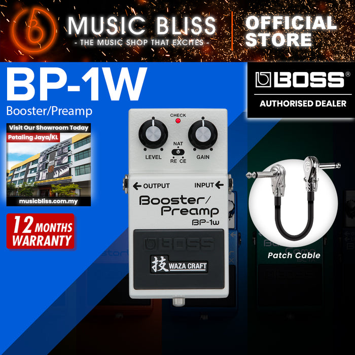 Boss BP-1W Boost, Overdrive and Preamp Effects Pedal
