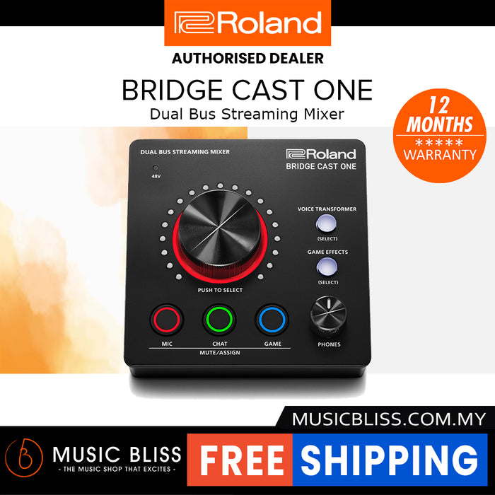 Roland BRIDGE CAST ONE Dual Bus Streaming Mixer