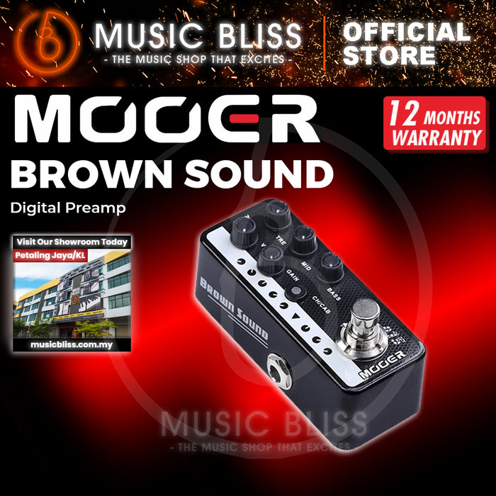 Mooer 015 Brown Sound Micro Preamp Pedal