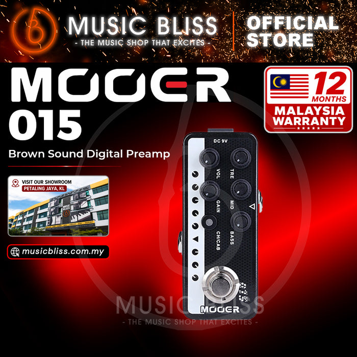 Mooer 015 Brown Sound Micro Preamp Pedal