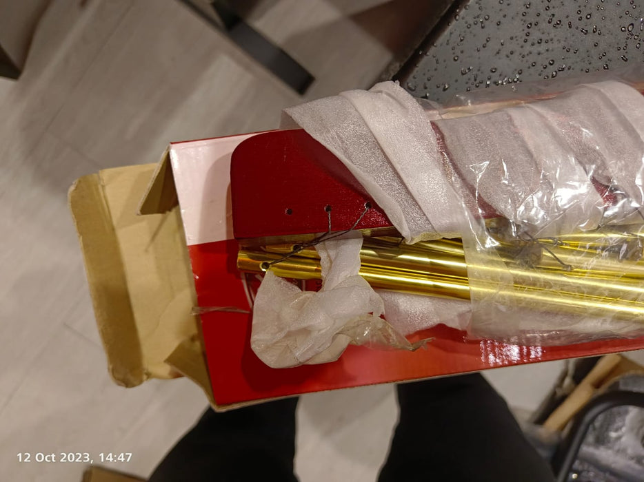 B-STOCK (BS-148) STAGG PCH136 Pipe Chimes, Single Row, 36 Bars, with Mounting Bracket and Striker - Music Bliss Malaysia