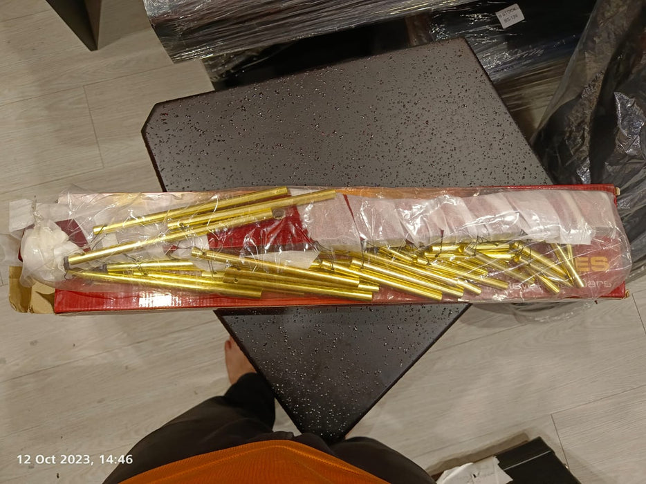 B-STOCK (BS-148) STAGG PCH136 Pipe Chimes, Single Row, 36 Bars, with Mounting Bracket and Striker - Music Bliss Malaysia