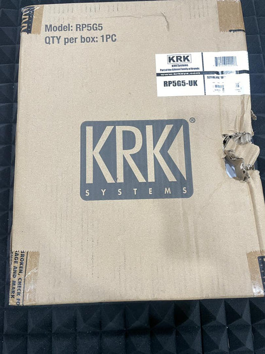 B STOCK (BS-254) KRK ROKIT 5 G5 5" Powered Studio Monitor - Pair (RP5G5)
