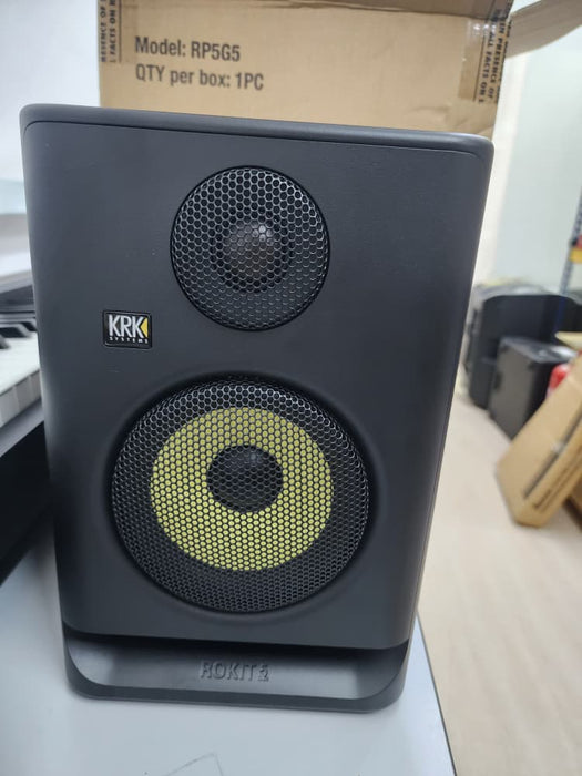 B STOCK (BS-254) KRK ROKIT 5 G5 5" Powered Studio Monitor - Pair (RP5G5)