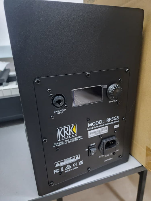 B STOCK (BS-254) KRK ROKIT 5 G5 5" Powered Studio Monitor - Pair (RP5G5)