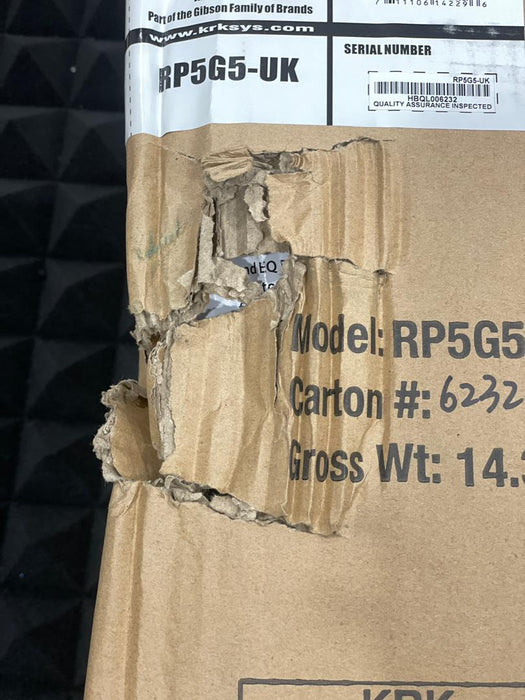 B STOCK (BS-254) KRK ROKIT 5 G5 5" Powered Studio Monitor - Pair (RP5G5)