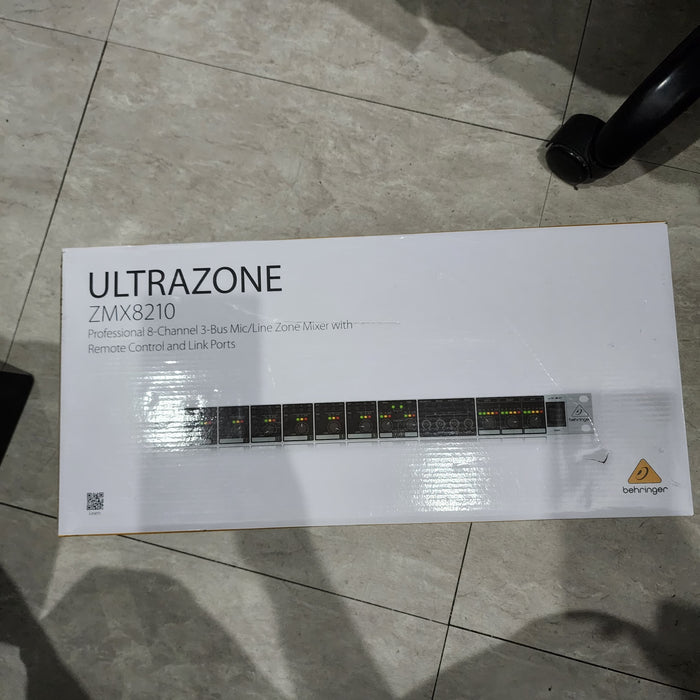 B STOCK (BS-372) Behringer Ultrazone ZMX8210 V2 Rackmount Zone Mixer (ZMX-8210V2 / ZMX8210V2)