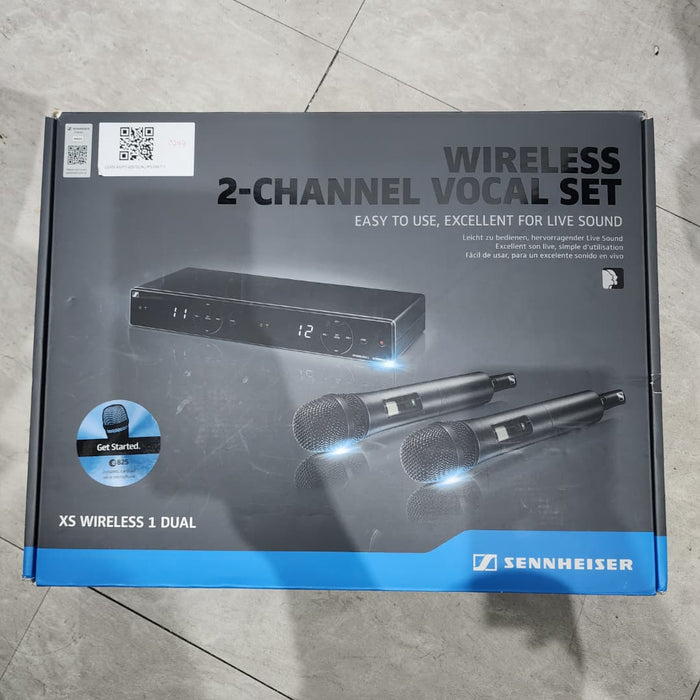 B STOCK (BS-399) Sennheiser XSW 1-825 Dual-A Wireless Dual Handheld Microphone System (XSW1 825)