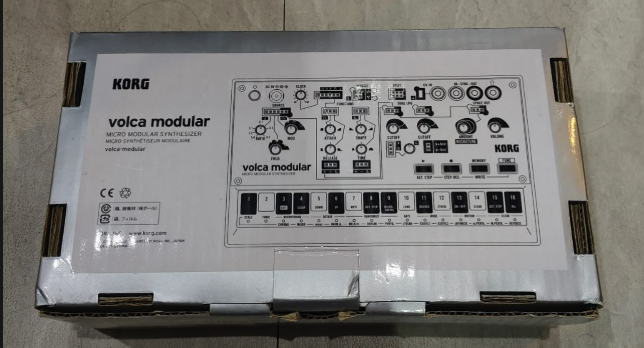 B STOCK (BS-404) Korg Volca Modular Semi-Modular Synthesizer with Sequencer