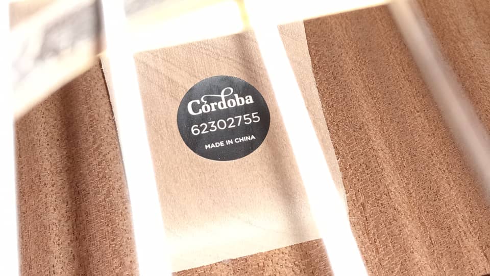 B STOCK (BS-425) Cordoba Iberia C3M - Solid Canadian Cedar Top, Mahogany Back &amp; Sides, Best Classical Guitar for Beginners/Students