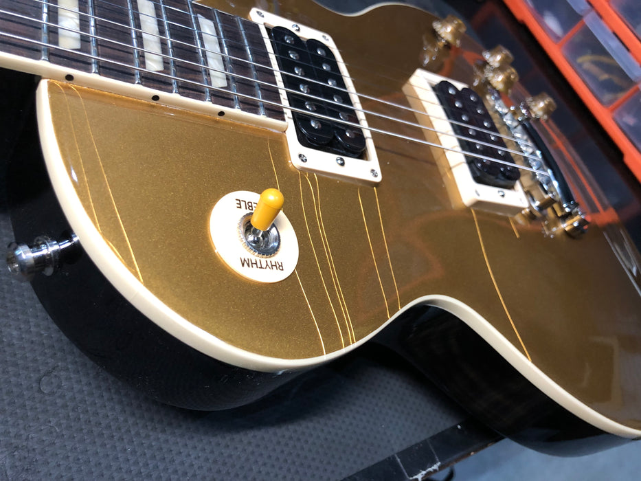 [SN 233840161] CERTIFIED USED GIBSON SLASH “VICTORIA” LES PAUL STANDARD GOLDTOP - GOLDTOP DARK BACK [2024]