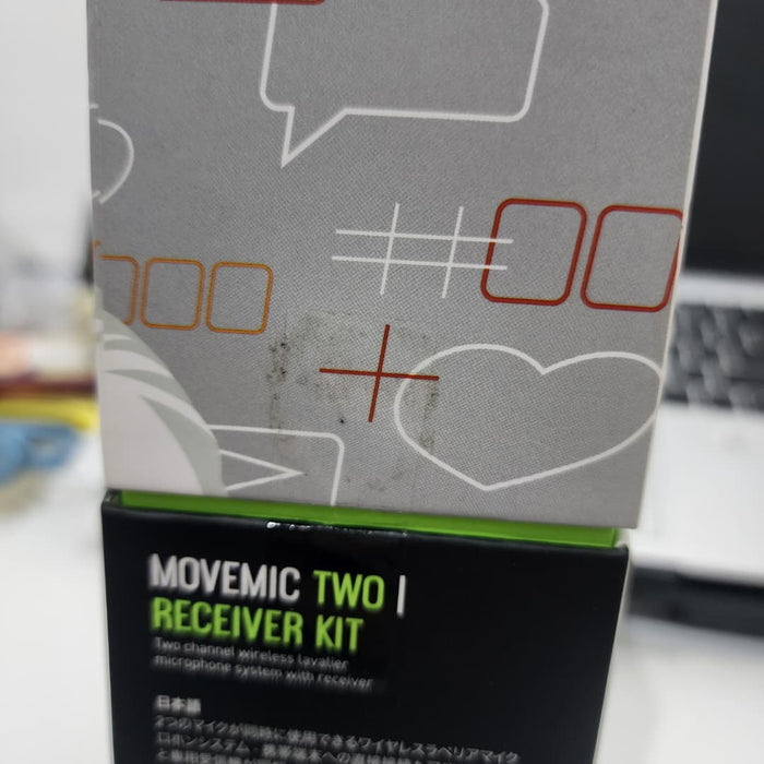 B STOCK (BS-447) Shure MoveMic Two Wireless Lavalier Microphone Receiver Kit