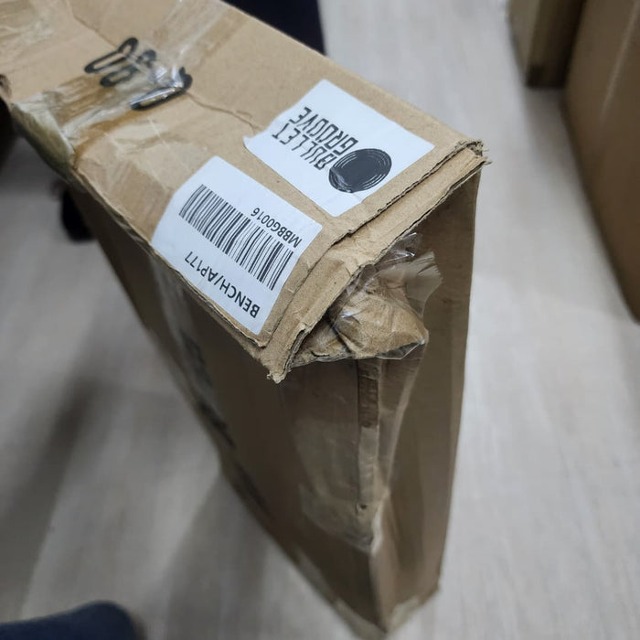 B STOCK (BS-454) Bullet Groove Padded Universal X-Style Black Piano Bench, Black X Style Keyboard Bench, Budget Keyboard/ Piano Chair, Best X Style Piano Bench with comfortable Padding