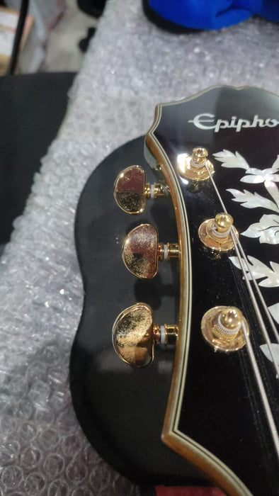 B STOCK (BS-460) Epiphone Emperor Swingster Hollowbody Electric Guitar - Forest Green Metallic