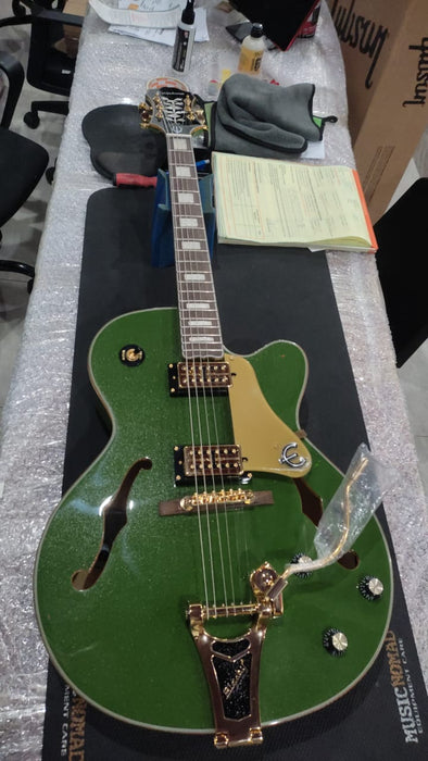 B STOCK (BS-460) Epiphone Emperor Swingster Hollowbody Electric Guitar - Forest Green Metallic