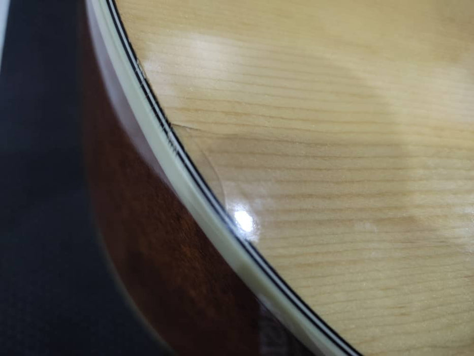 B STOCK (BS-465) Ibanez PF15 Dreadnought Acoustic Guitar - Natural High Gloss