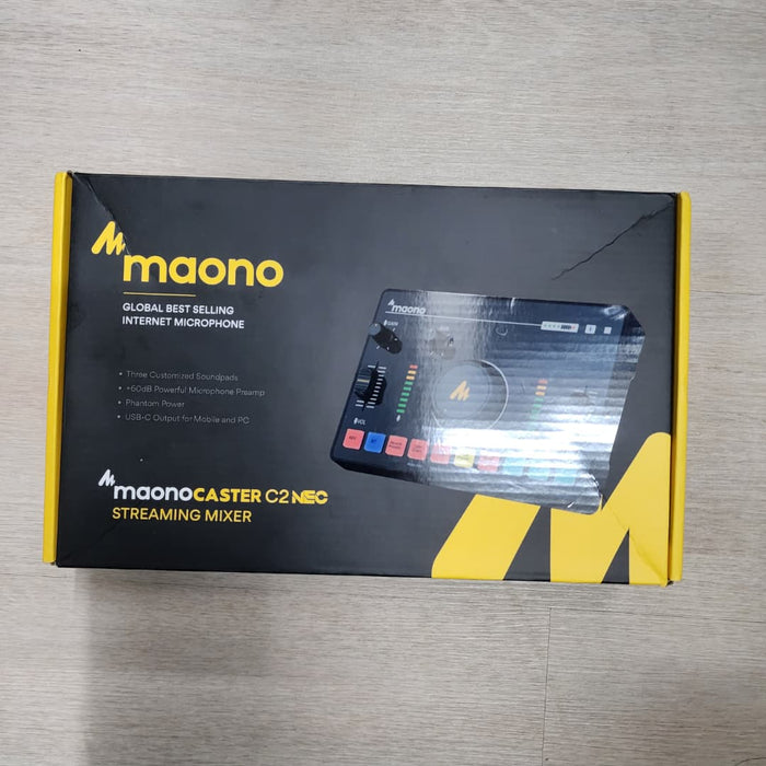 B STOCK (BS-484) MAONO AMC2 NEO One-Stop Streaming Audio Mixer & Sound Card - Black