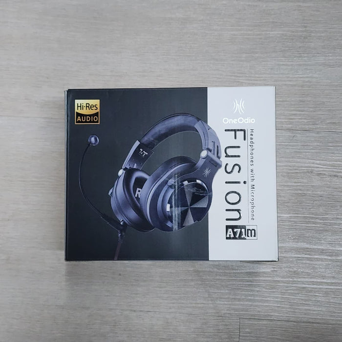B STOCK (BS-492) OneOdio A71M Head-mounted Noise Reduction Wired Headphone with Microphone (A71BK)