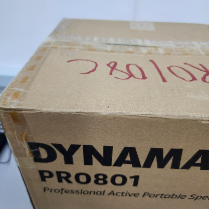 B-STOCK (BS-507) Dynamax PRO801C 8" Active Speaker with USB, Bluetooth and 2 x Handheld Microphone (PRO801)