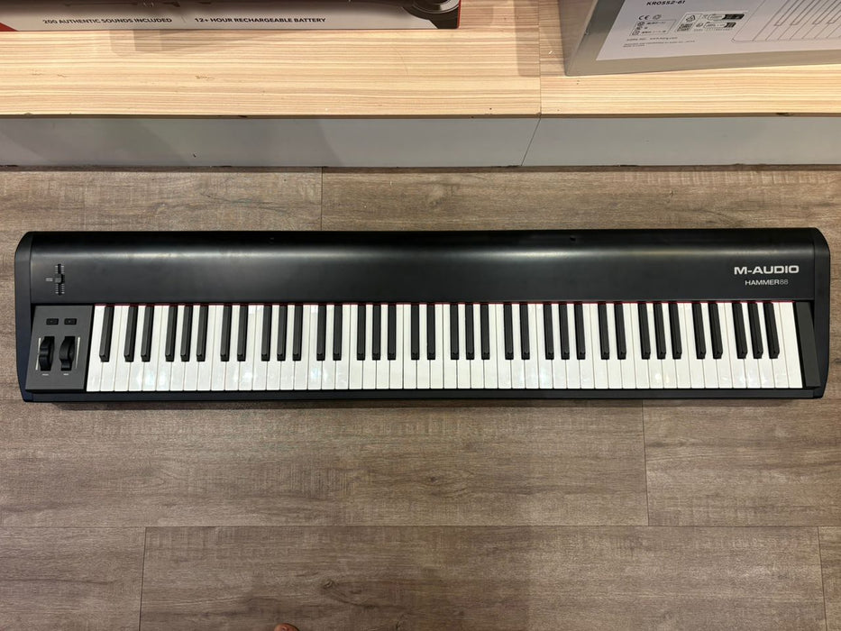 B STOCK (BS-514) M-Audio Hammer 88 88-key MIDI Controller Keyboard