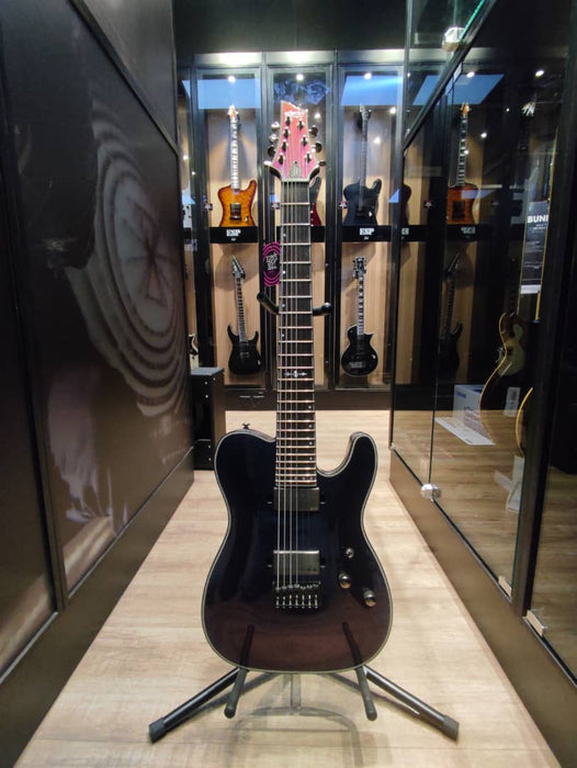 B STOCK (BS-521) Schecter Hellraiser Hybrid PT-7 - Ultra Violet [MIK] (PT7) (1937)