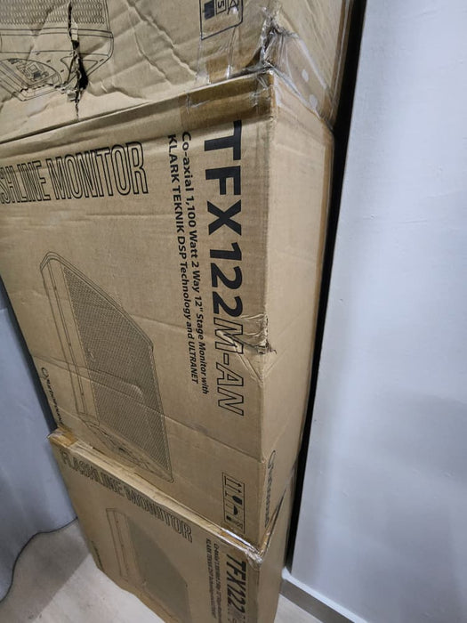 B STOCK (BS-524) Turbosound TFX122M-AN 1100W 12 inch 2-way Flashline Series Stage Monitor (TFX122MAN)
