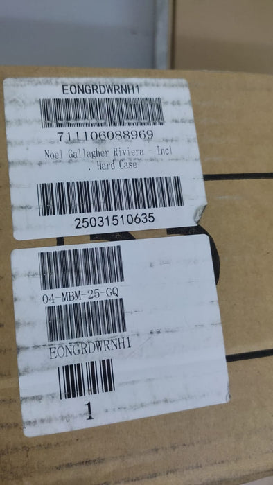 B STOCK (BS-543) Epiphone Noel Gallagher Riviera Semi-Hollowbody Electric Guitar, Case Included - Dark Red Wine