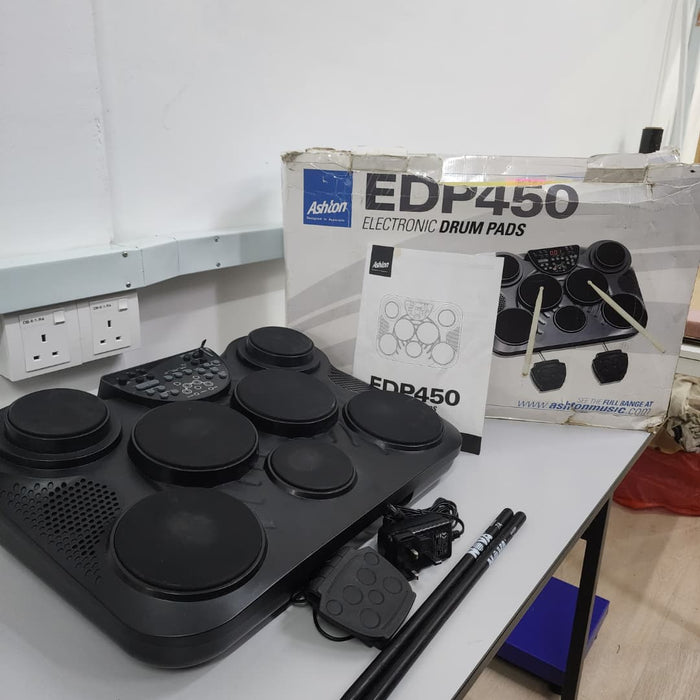B STOCK (BS-555) Ashton EDP450 Electronic Drum Pad ( EDP-450 )