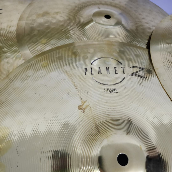 B STOCK (BS-570) Zildjian Planet Z 4-piece Cymbal Set - 14", 16", 20"