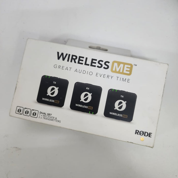 B STOCK (BS-591) Rode Wireless ME Dual Clip-on Microphone System - Black