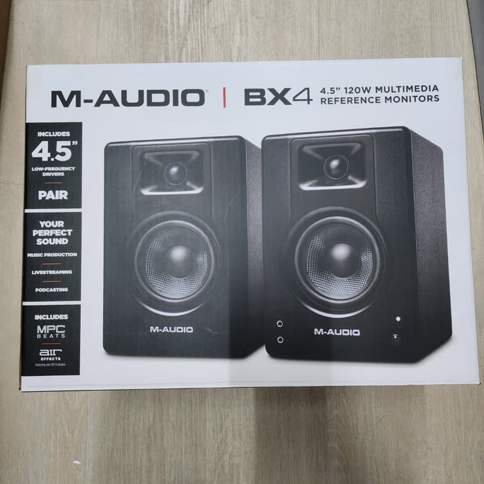 B STOCK (BS-593) M-Audio BX4 Graphite 4.5-inch Active Studio Monitors - Pair