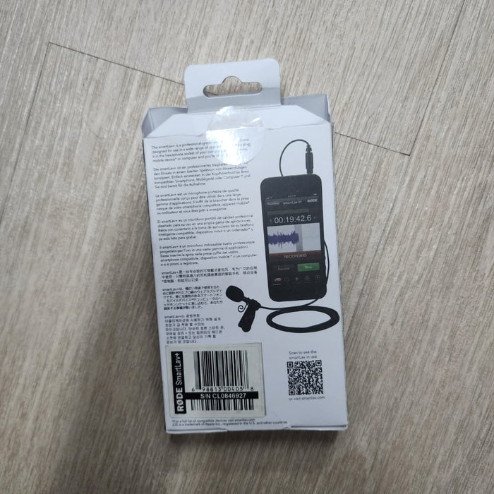 B-STOCK (BS-612) Rode smartLav+ Lavalier Microphone for Smartphones & Tablets