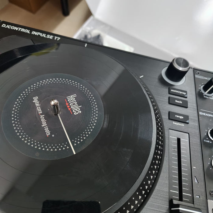 B STOCK (BS-643) Hercules DJ DJControl Inpulse T7 2-deck Motorized DJ Controller | Full DJ Software DJUCED &amp; Serato DJ Lite Included
